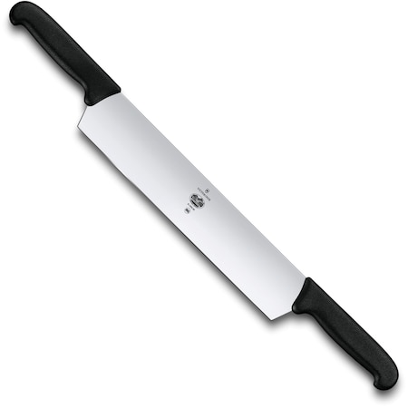 Swiss Army Brands 2023 Victorinox 40194 Kitchen Black Cheese, 12In Blade, Double-Handled VIC-6.1203.30